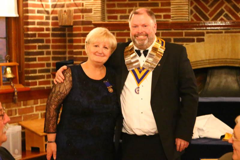 Inductions for the New Rotary Year - Epsom-5384