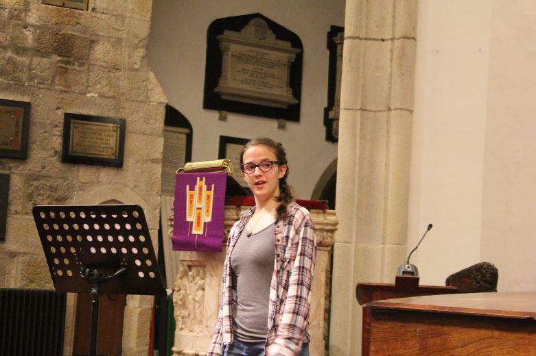 Young Musician Competition 2016 - Francesca Trebilcock competing in the voice section and winner of the local heat then went on to compete in the Area final where she came runner up.