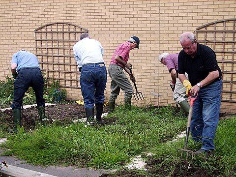 Gardening at Mirfield special School - 
