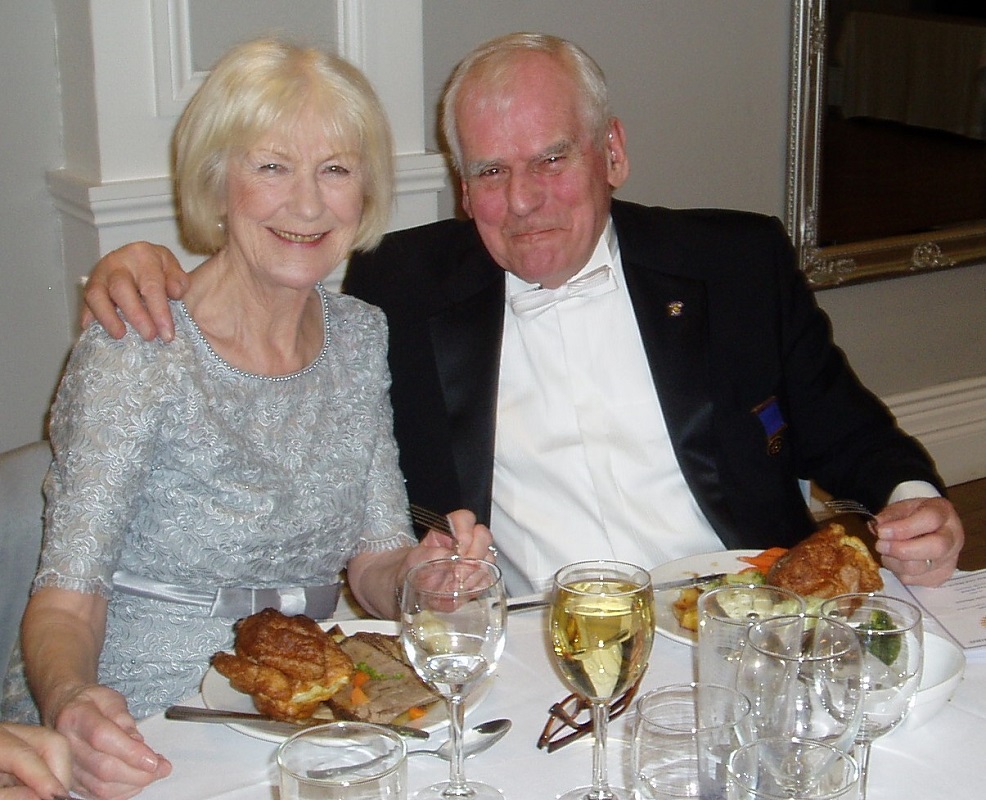 Club Dinner - George & Pat Lomas