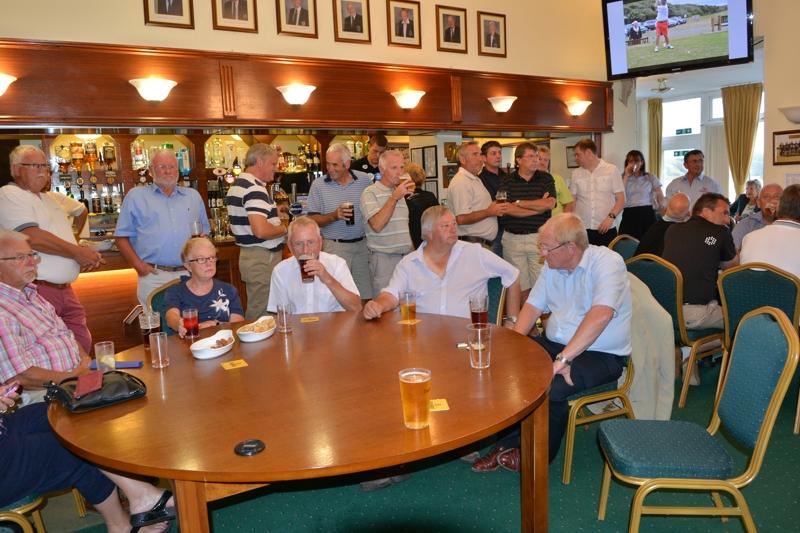 Annual Charity Golf Day - Waiting for Prizegiving