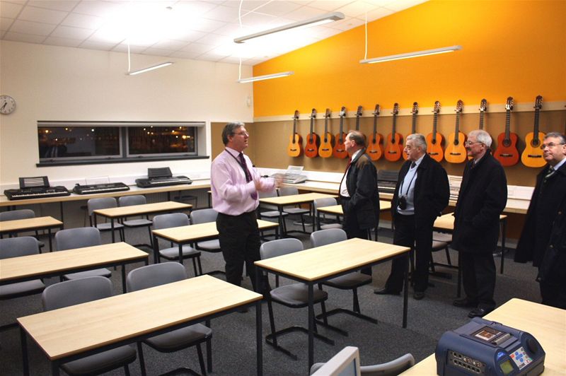 A visit to the new Inverclyde Academy - 