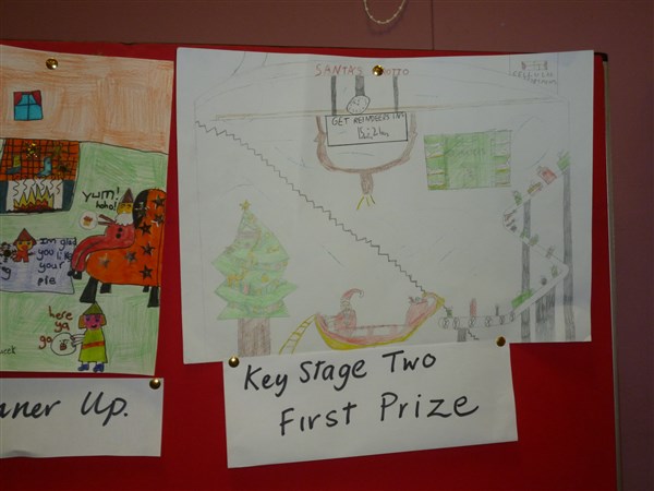 Santa's Grotto and Christmas Fair - Winner of the Key Stage 2 classification