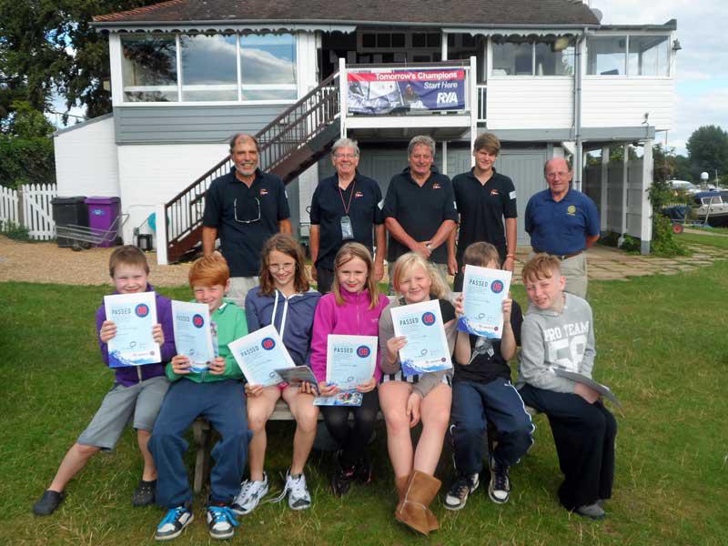 8-9 August 2013 - Woodside School youngsters enjoy two great days of sailing - 
