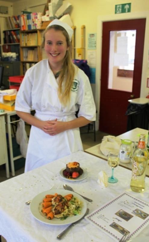 Young Chef 2014/15 - Hannah - her complete meal 