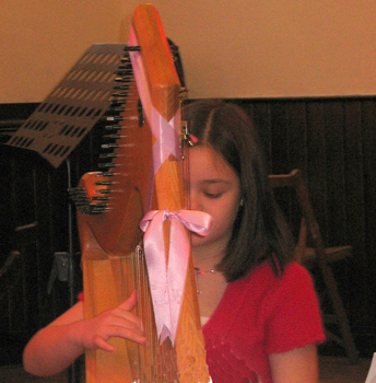 Young musician 11.1.09 -  11 YO Hannah Allsop Harp