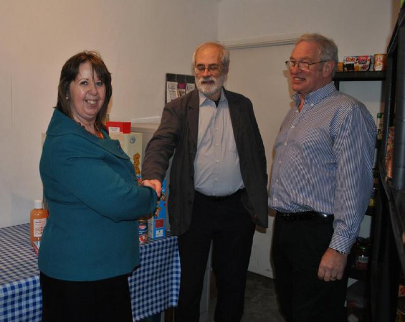 We support Knighton Food Bank with Ludlow RC - Glad we can help out Helen