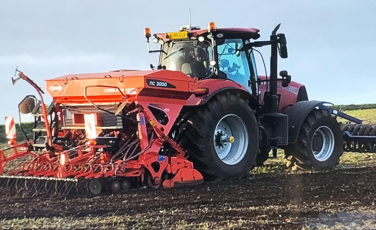 Changes in the Farming Industry - Drill for sowing into ploughed and prepared land