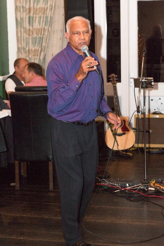 Concert Raises Funds For Charity - Ian Howarth (l) and Bob Dourado (r) entertaining at the Park Restaurant in aid of Rotary Charities.
