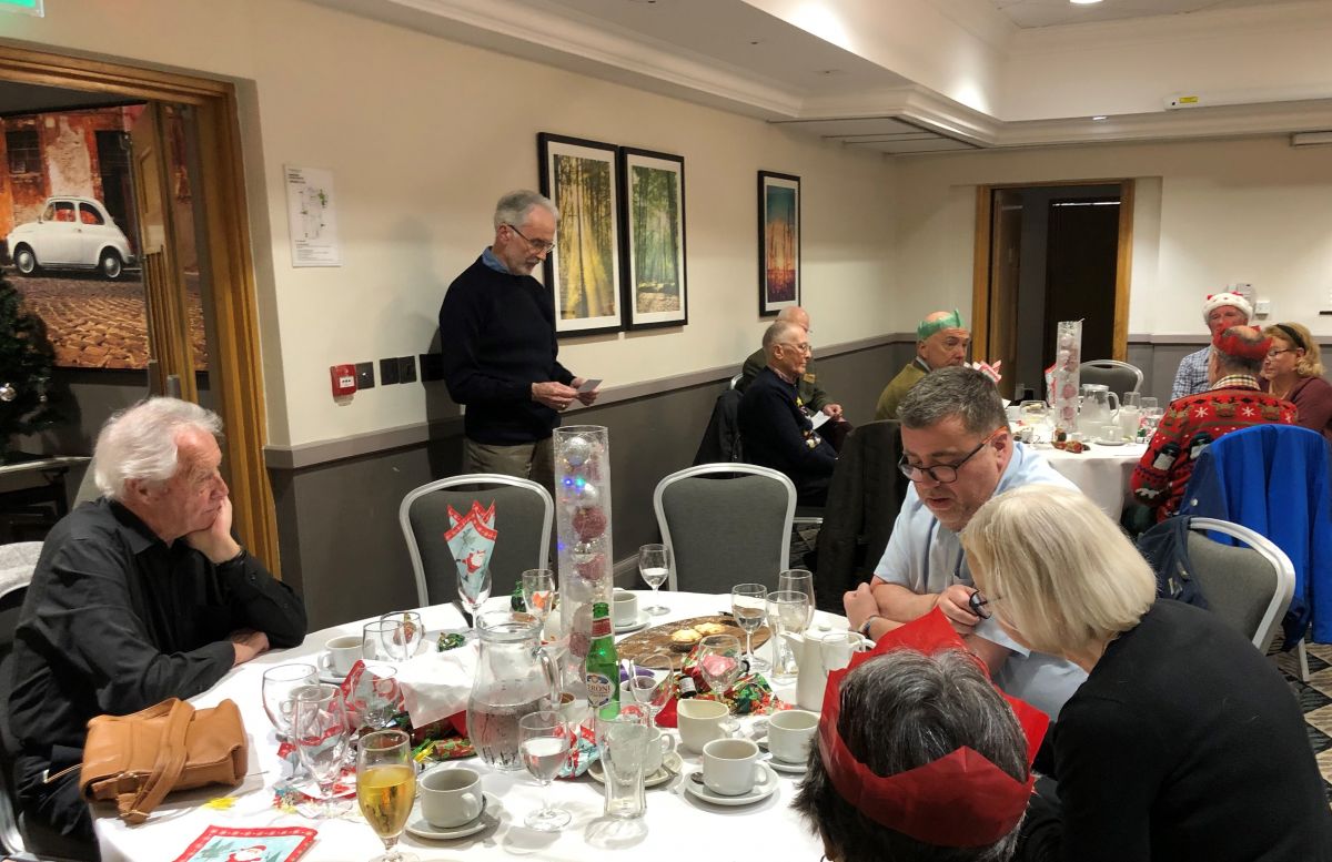 CHRISTMAS BUFFET MEETING with fun & games - 