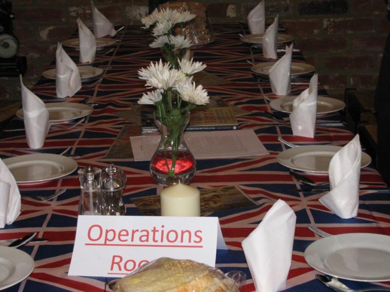 National Lights Out Event to Commemorate start of WW1 - The Operations Room prepared