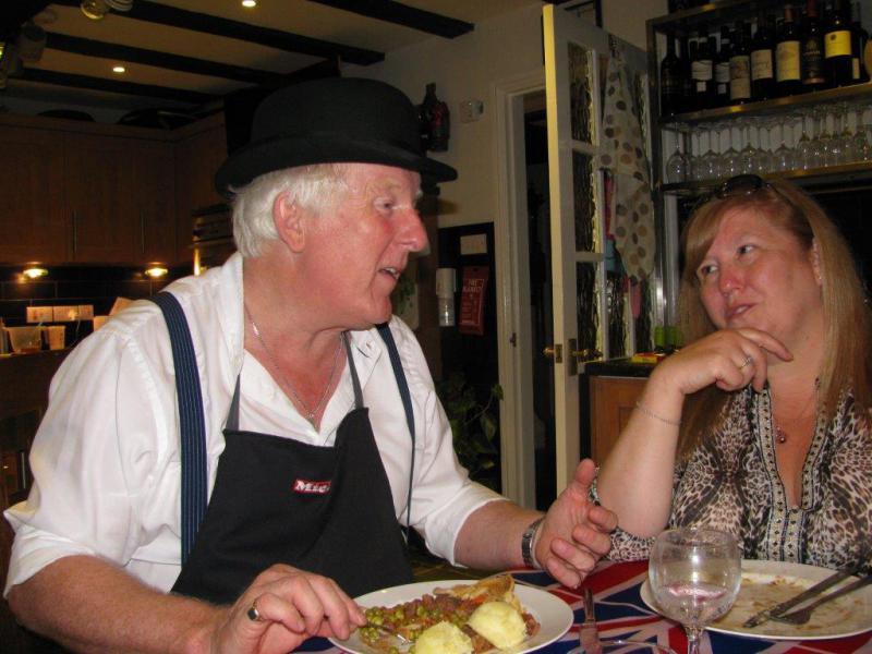 National Lights Out Event to Commemorate start of WW1 - Chef Phil tells Wendy - sorry no steak!