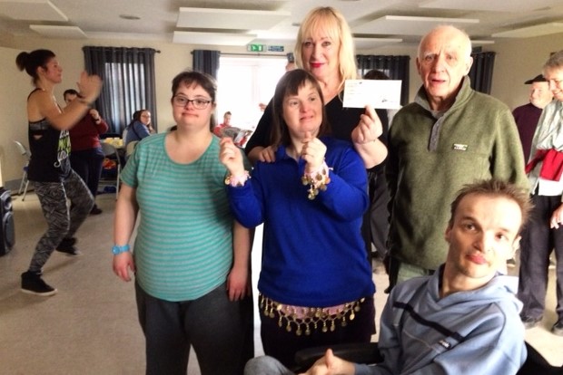 DONATIONS,  PRESENTATIONS AND OTHER SPECIAL OCCASIONS - Ken Garrod presented a cheque. The Club provides activities for adults with learning disabilities in the daytime each Wednesday.