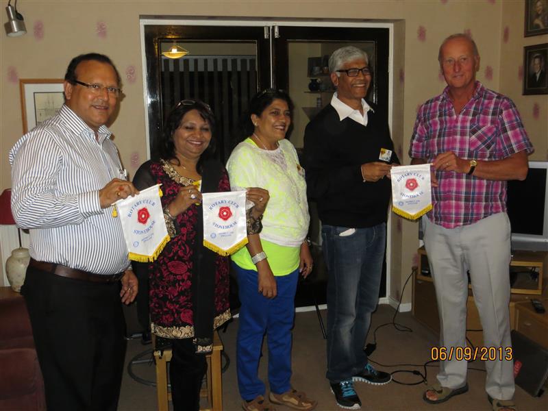 Rotary Fellowship Exchange - 5 couples from India D3040 - 