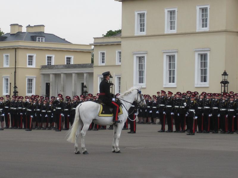 Visit to Sandhurst Military Academy. - 