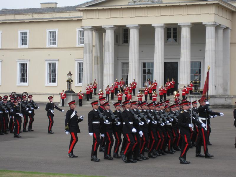 Visit to Sandhurst Military Academy. - 