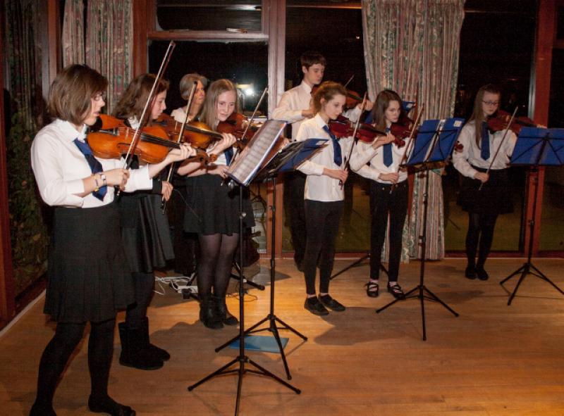 Burns Supper 2014 - Craigmount High School Fiddle Group