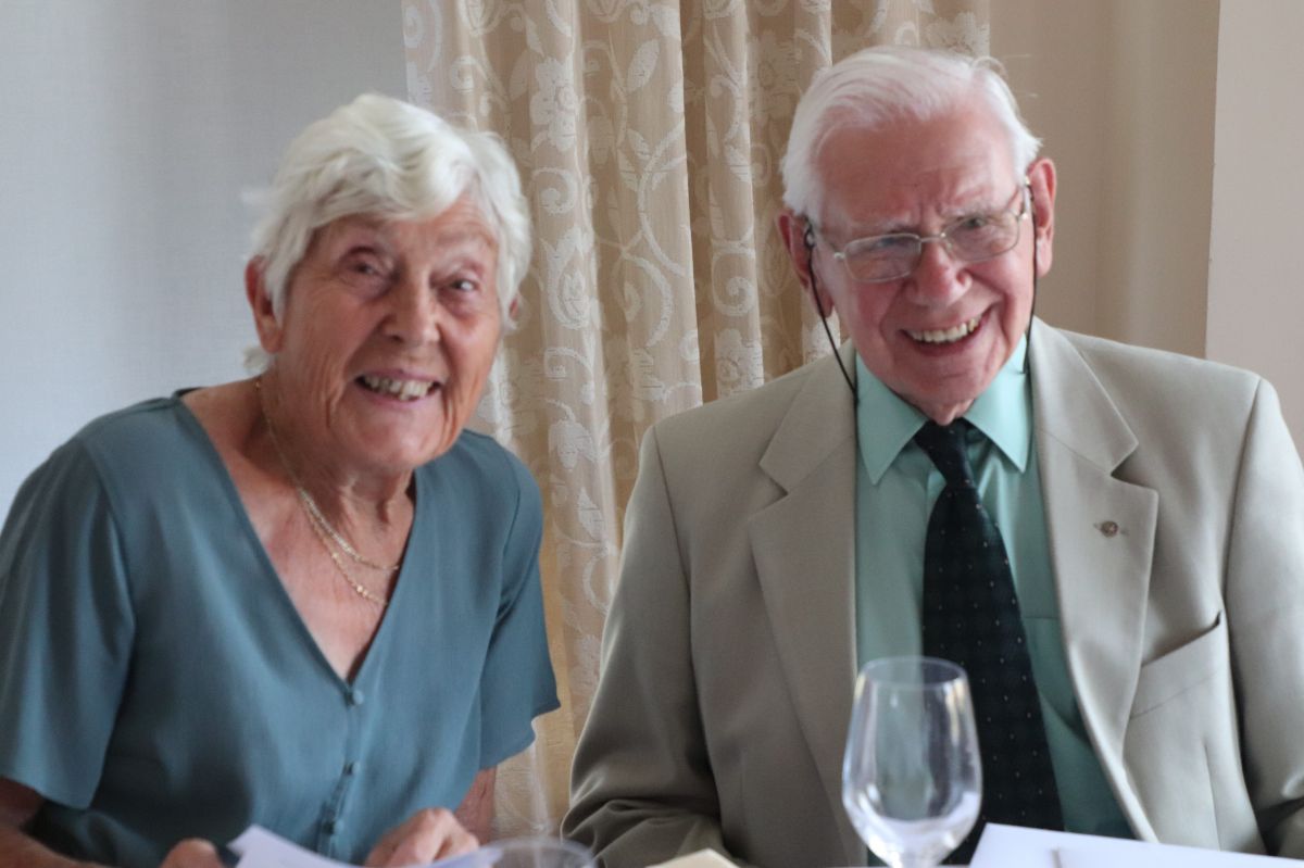 Keith Carlisle 50 Years Service Celebration - Keith and Rosemary Carlisle