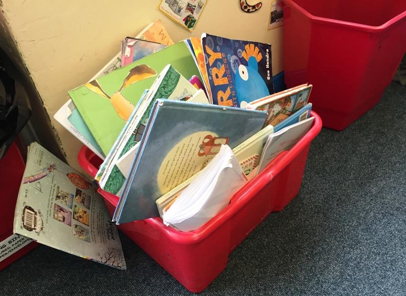 Child Literacy Projects - BEFORE in April 2015