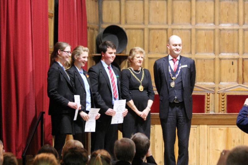Guildford Youth Speaks Competition - St Peters School Team Y