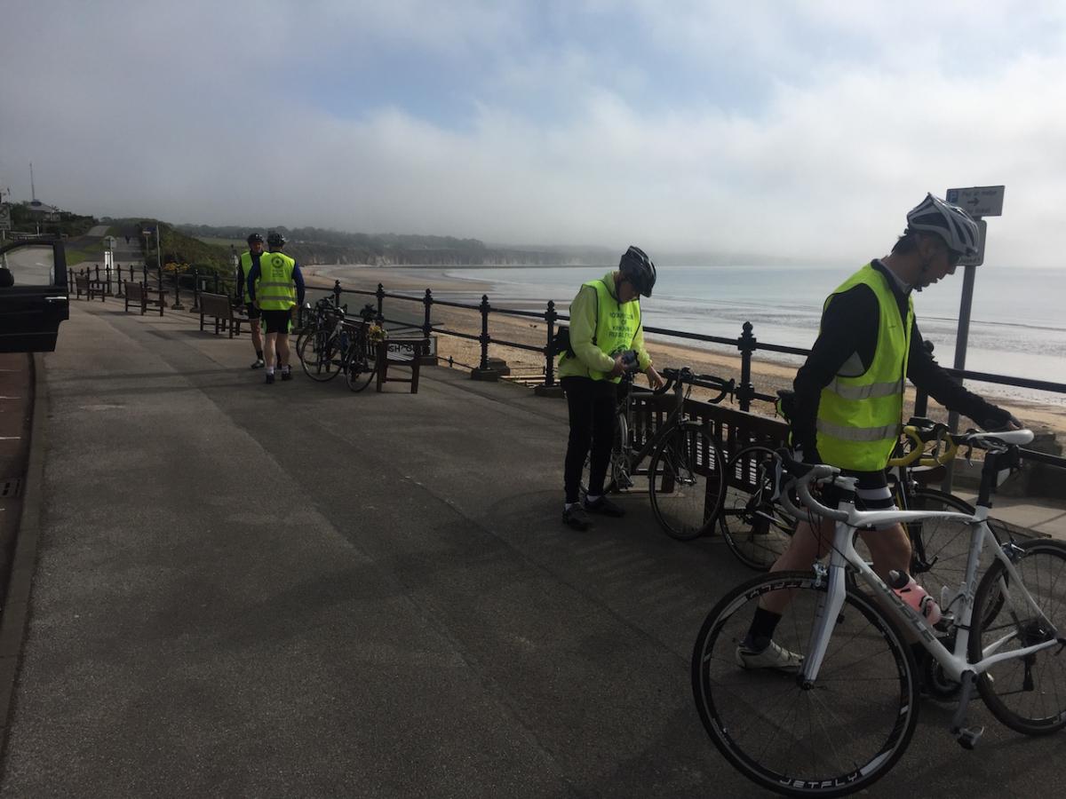 Kirkham Rotary coast to coast ride 2016 - Bridlington