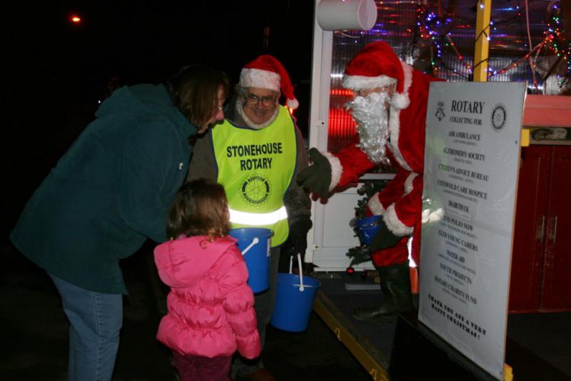 Stonehouse Rotary Christmas Carol Float - 