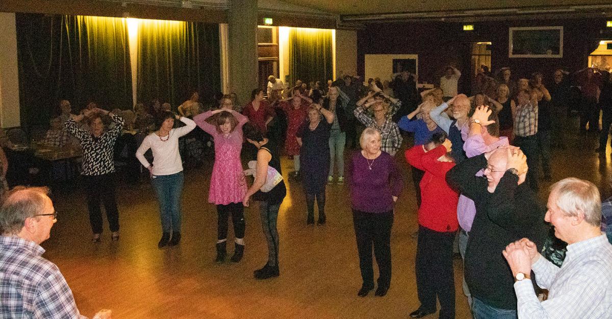Packed hall for our Barn Dance - ... not many left