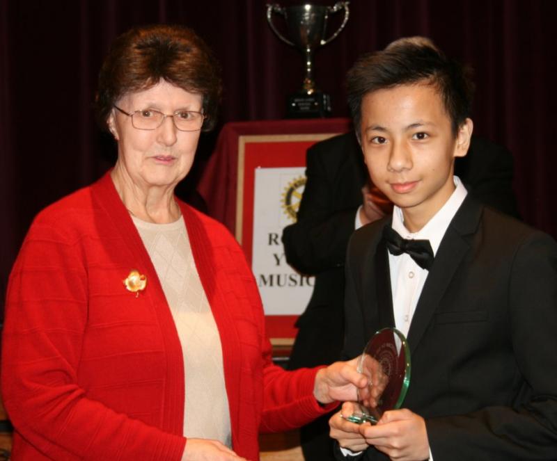 Young Musician Final - Winner of the Piano sectin