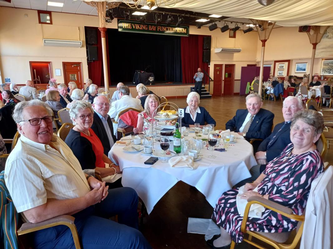 Isle of Thanet Sunrise Rotary Club's Grand Tea Dance - That includes John and Margaret Hawkins, plus Eric and Margaret Jones