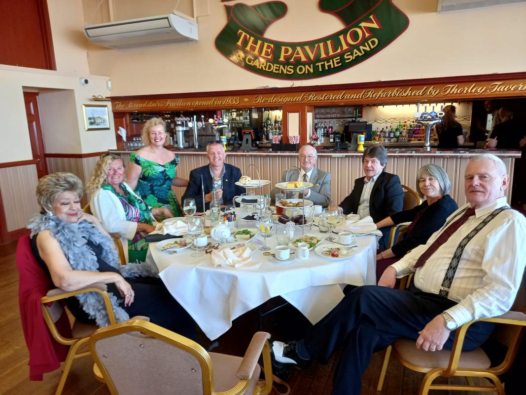Isle of Thanet Sunrise Rotary Club's Grand Tea Dance - Including Kevin Winzer, Yvonne Lawrence, Helen Hart, Rob and Chriss Yates.