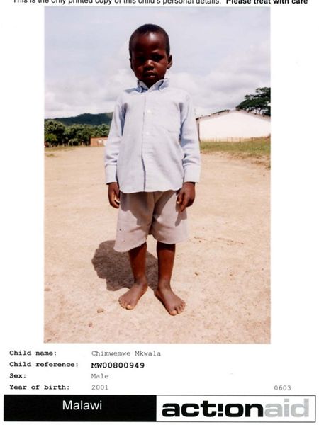 Malawi Children's Project - Chimwemwe Mkwala