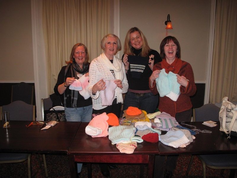 Esk Valley Rotary Are Busy Knitting :) - 