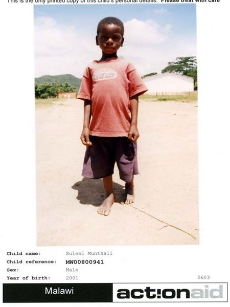 Malawi Children's Project - Suleni Munthall