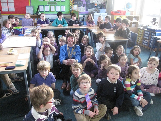 Purple Pinkie Days at Dunbar Primary schools - Innerwick 1