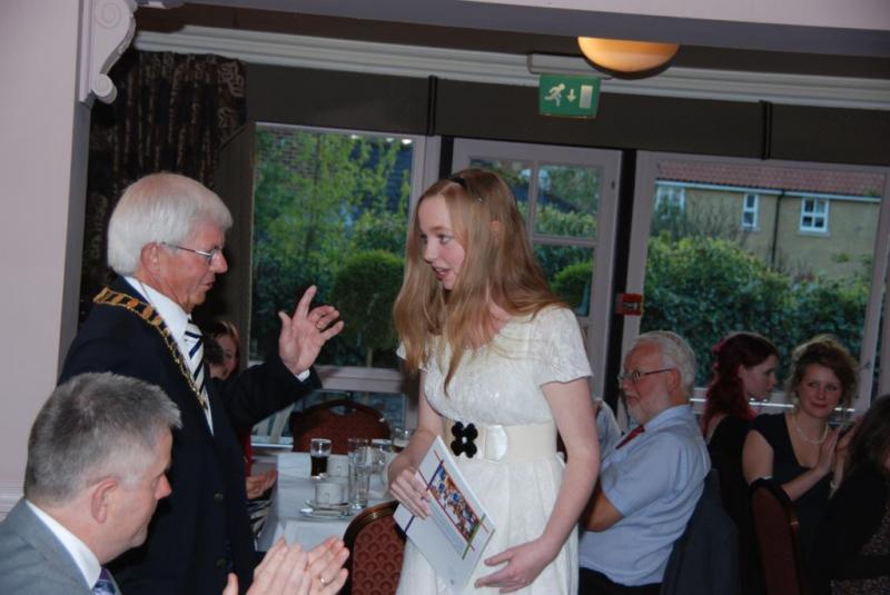 Chartering of new Interact Club in King's Lynn - Words of Wisdom perhaps