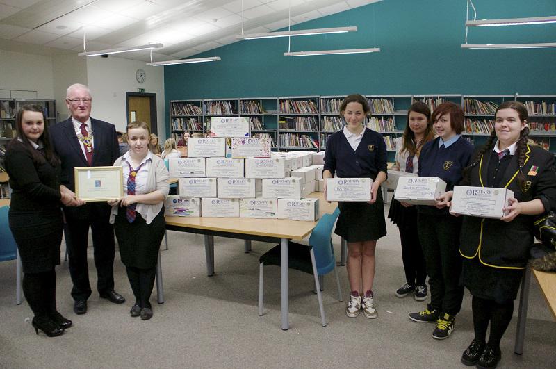2013 Rotary Shoebox Project - Inverclyde Academy (2)