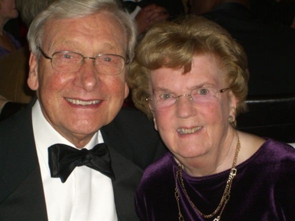 PRESIDENT'S NIGHT 2011 - Rtn John Robinson and his wife Joan.