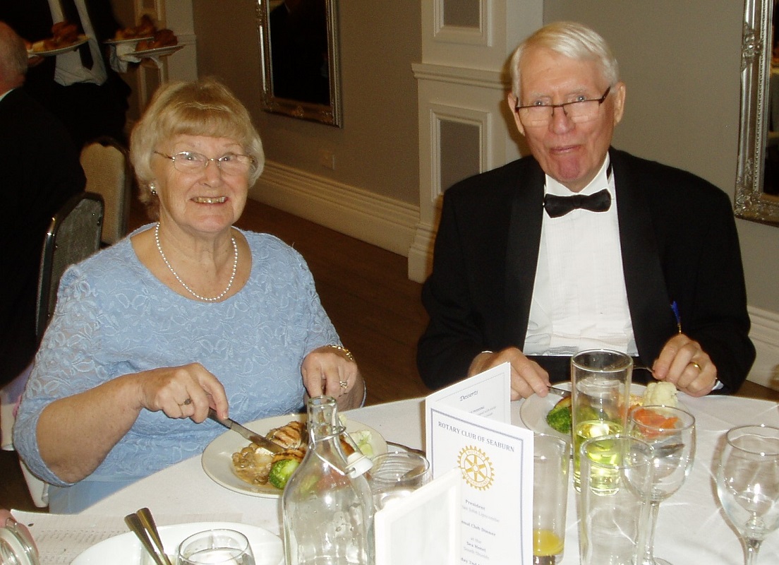 Club Dinner - John & Irene Hutchinson