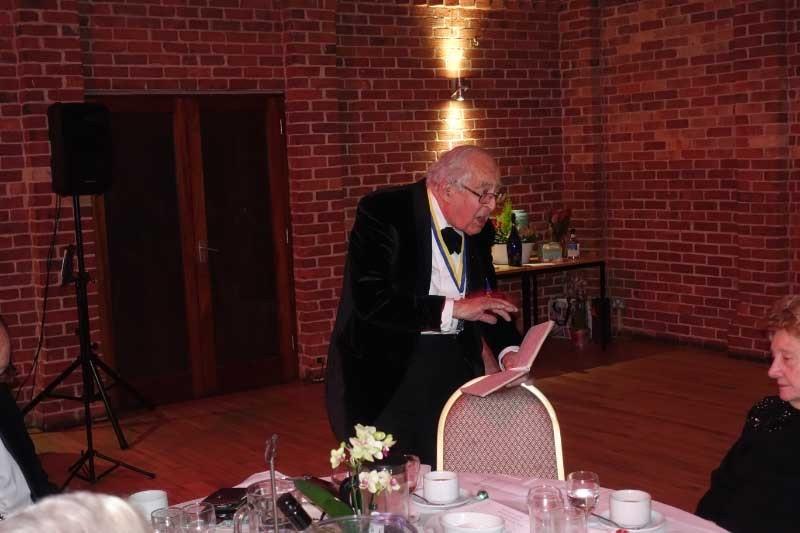 President's Night 2019 - Founder member John talked to us about the club over the years.