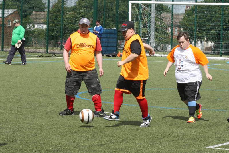 Learning Impaired Football 2014 - July0041