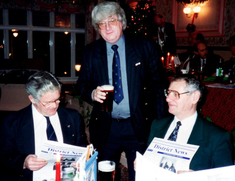 1996 Visit of RIBI President to RC of Southport Links - 
