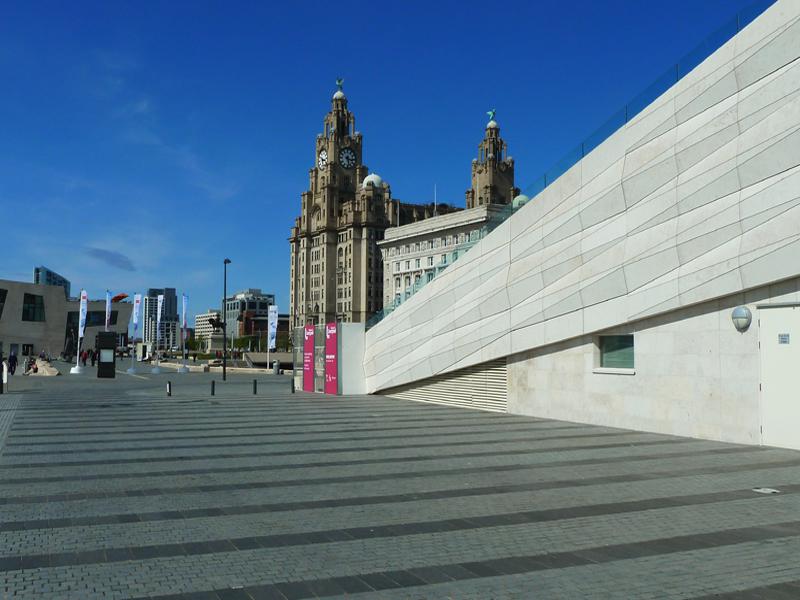 Queensway Tunnel - The Liver Building at the Pier Head Liverpool