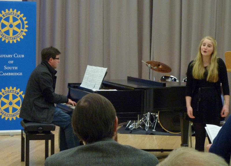 Mar 2014 District 1080  Young Musician Competition, the Leys School - Lily sings 'Ave Maria' (Cambridge South)