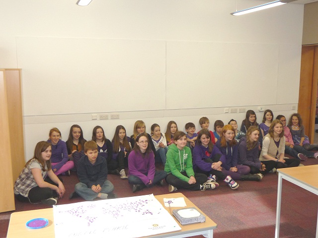 Purple Pinkie Days at Dunbar Primary schools - Lochend 9