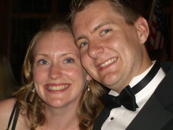 PRESIDENT'S NIGHT 2011 - Rtn Gareth Trehearn and his wife Louise.