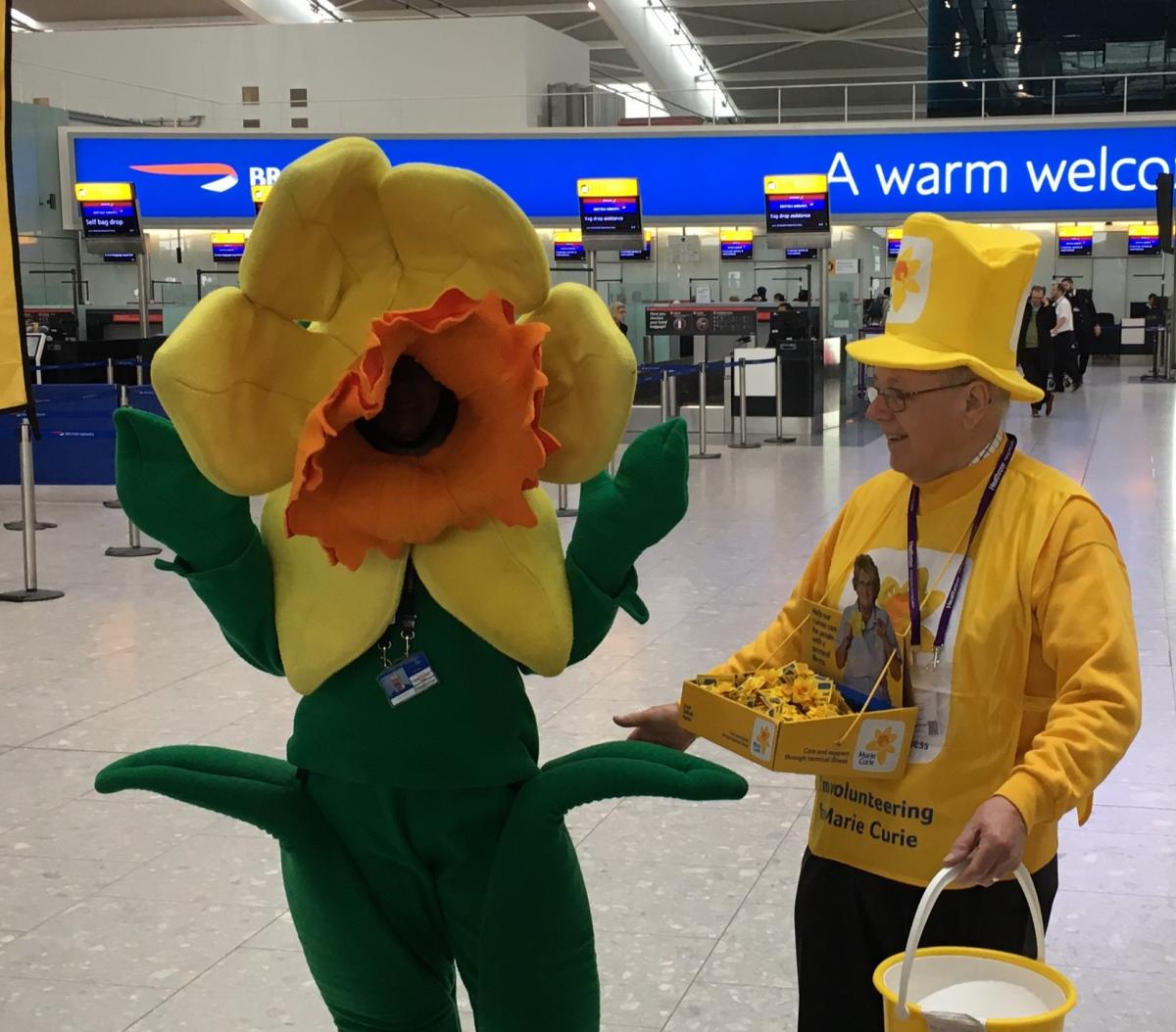 Marie Curie Collection at Heathrow T5 March 2017 - What did you say?