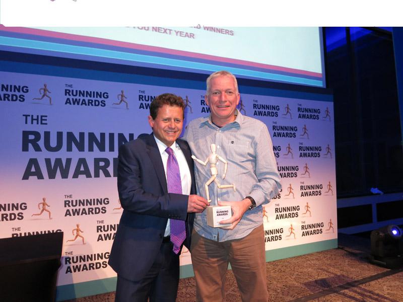 Mad Dog 10K Run Wins National Award. - Mike Bushell (BBC) and Adrian Shandley (Southport Hesketh Round Table)