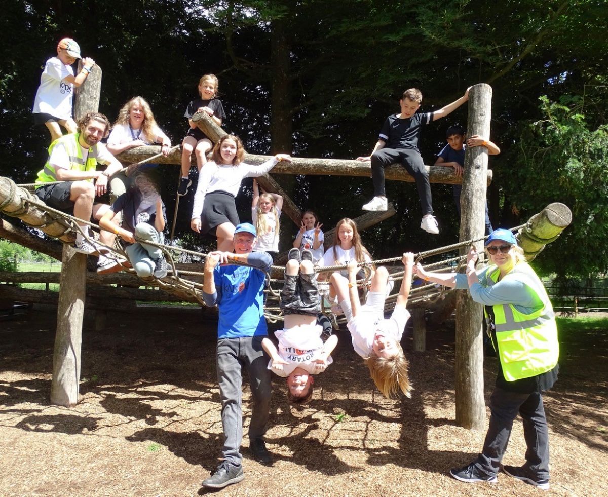 KIDS OUT AT MARWELL ZOO.  JUNE 2022 - 