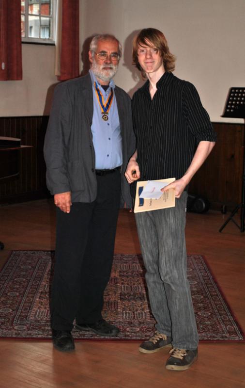 Rotary Young Musician Competition 2012 - Matthew Ball with Clive 