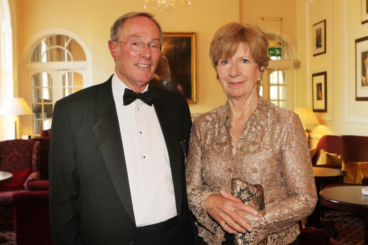 Cheltenham North Charter Anniversary Dinner 26th April 2012 - Michael and Jane Stevens
